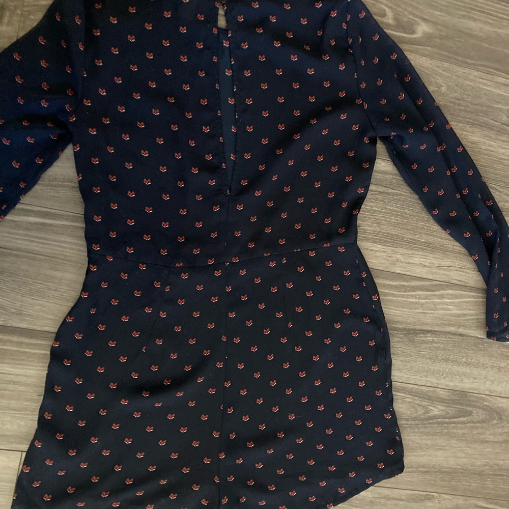 Romper Fox Print Pattern - image 6